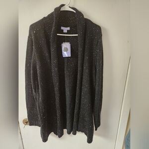 Cardigan black of laura scott size xl and New with tag